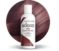 Adore Semi Permanent Hair Color (104 Sienna Brown) | Vegan & Cruelty-Free Brown Hair Dye | No Ammonia, No Peroxide, No Alcohol | 4 Fl Oz (Pack of 1)