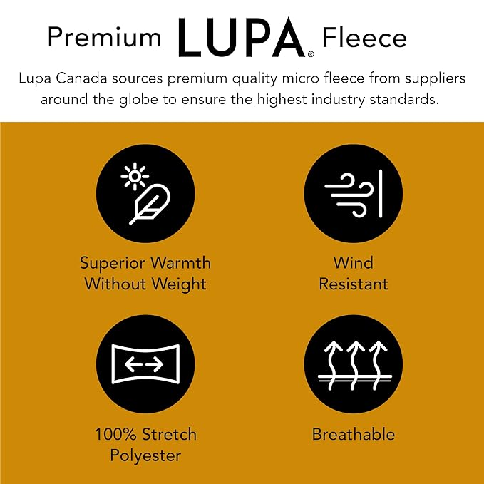 Lupa Handmade Unisex Triple-Layer Micro Fleece Headband - Ear Warmers for Women & Men - Ears Cover (Light Blue)