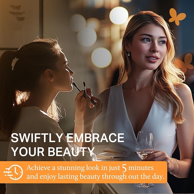 DOORES Clip in Hair Extensions, Human Hair, Light Ash Brown to Ash Blonde, 120g, 7pcs, 20 Inch, Remy Human Hair, Straight, Natural Clip in Extensions