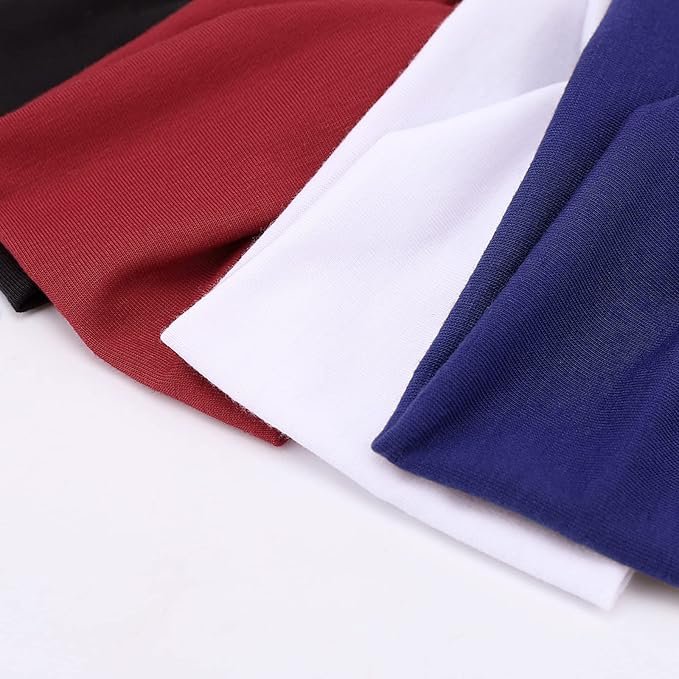 Elastic Knotted Headbands for Women Criss Cross Head Bands for Women's Hair Non Slip Boho Wrap Twisted Hair Accessories