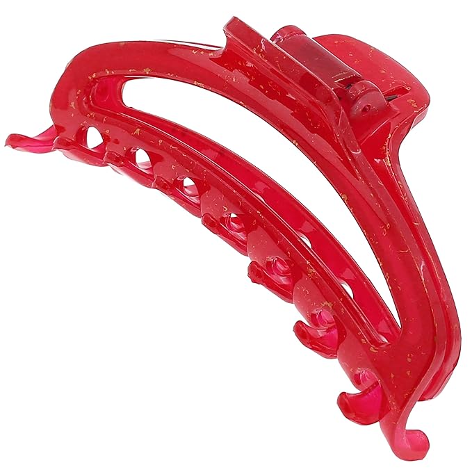 Camila Paris CP3224 French Hair Clip for Women, Small Narrow, Open, Girls Hair Claw Clips Jaw Fashion Durable and Styling Hair Accessories for Women, Strong Hold No Slip Grip, Made in France