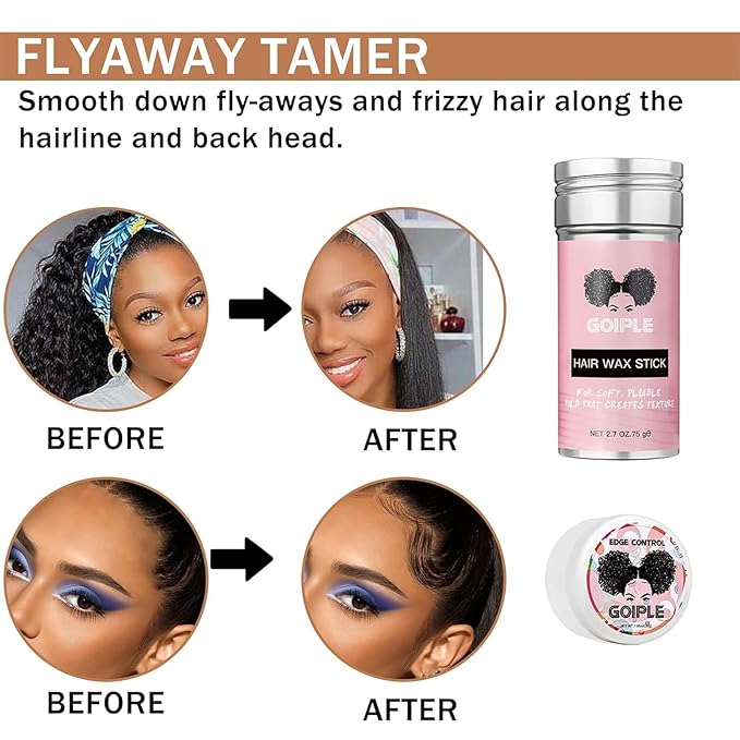 Lace Glue Kit Complete Set with Lace Tint Mousse, Lace Melting Spray Wig Glue for Women's Wigs and Hairpieces - Wig Installation Kit & Tape in Extension Rmover & Cap (Light Brown)
