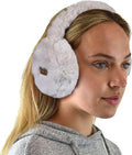 C.C Soft Winter Warm Adjustable Headband Ear Warmer Earmuffs