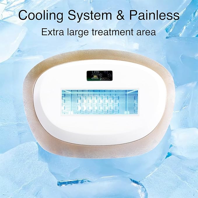 DermRays Laser Hair Removal for Women and Men, V4S for Skin Tone 1-5, Permanent Reduction in Hair Regrowth, The World's First FDA-cleared Home-use Wide-Angleﾠ810nm Laser Hair Removal Device.