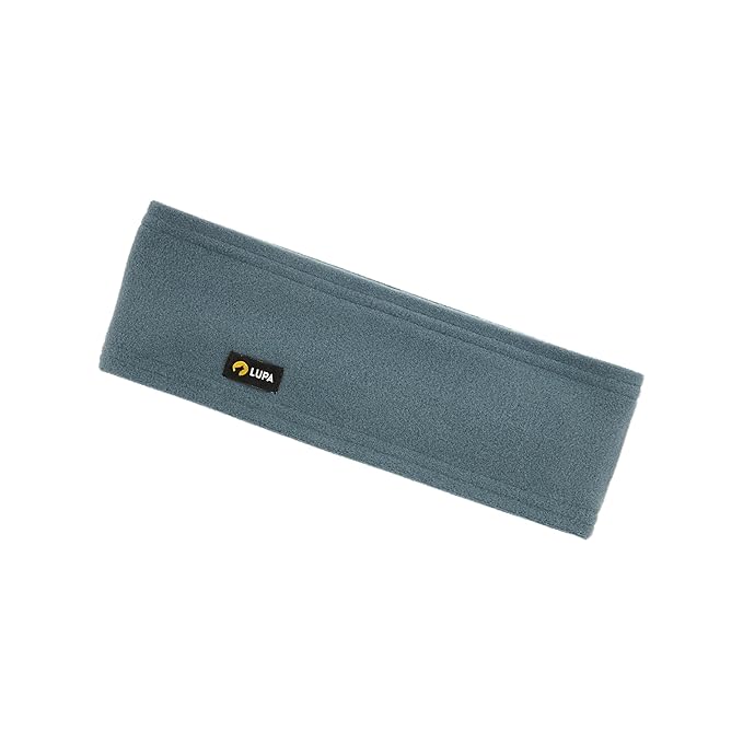 Lupa Handmade Unisex Triple-Layer Micro Fleece Headband - Headband Ear Warmer - Ear Warmers for Women & Men - Ears Cover (Dusty Turquoise)