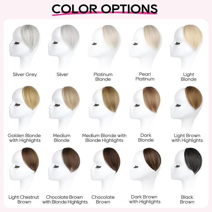 REECHO Clip in Hair Volumizer, 2PCS 6 inch Short Thick Clip in Hairpieces Adding Extra Volume Hair Extensions for Women (Dark Brown with Highlights)