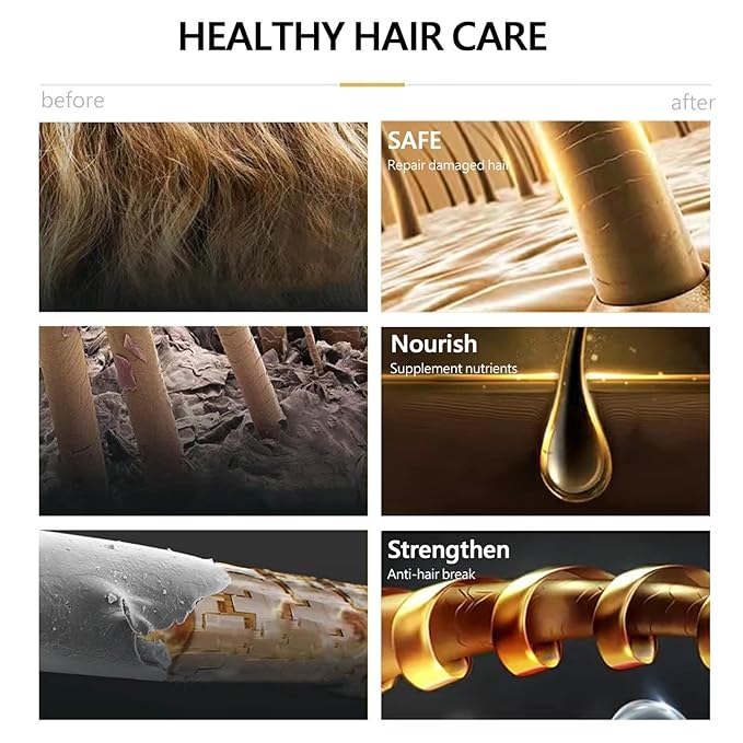 Hair Dye Shampoo 3 in 1, Burgundy Hair Dye for Men Women, Instant Wine Red Hair Color for All Hair Types, Easy to Use, Champu Para Canas Shampoo Dye, 16.9Fl Oz (Wine red)