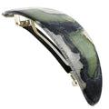 Camila Paris CP3325 French Hair Barrette Oval For Thick Curly Wavy Long Hair, Strong Hold Grip Hair Clips for Women, No Slip Rubberized Metal Clasp, Styling Girls Hair Accessories, Made in France