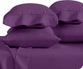 Bare Home Microfiber Plum King Pillowcases - 4 Pack, 20x40