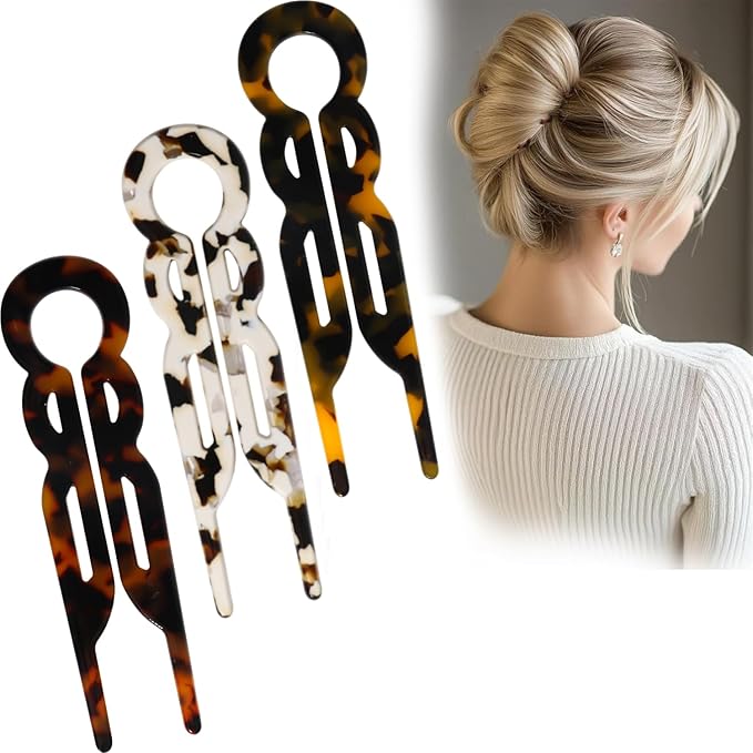 Prestige Hair Pin,New Hair Accessories, Elegant Hair Clips for Women, Suitable for All Hair Types (3PCS-J)