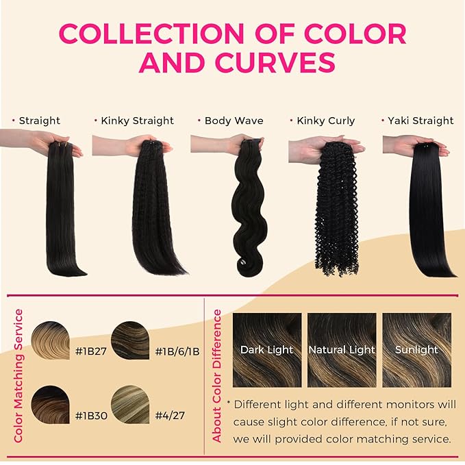 Lashey Seamless Clip in Hair Extensions Remy Human Hair Natural Black Mixed Chestnut Brown 110g 7pcs Body Wave 24 Inch