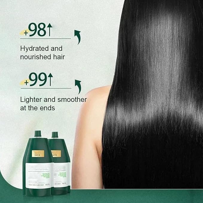 Polypeptide Keratin Hair Mask for Damaged Hair - Keratin Hair Treatment, Deep Conditioning Hair Mask for Dry Damaged Hair and Growth, Hydrating & Repairing, Mascarilla Para El Cabello (1 PC)