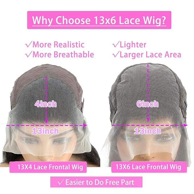 BVLBVL 20 Inch 13x6 Deep Wave Lace Front Wigs Human Hair 180 Density HD Lace Frontal Wig Pre Plucked Wet and Wavy Curly Wig, Real Human Hair No Synthetic Blend No Tangle No Shedding Triple Lifespan 3X