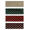 Stretchy Striped Headbands for Women & Girls 4 Pack Soft Headbands for Yoga Gym Hair Wrap Cute Elastic Hair Bands
