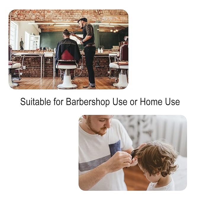 Barber Capes for Men, Hair Cutting Cape with Metal Snap Closure, 100% Polyester Salon Cape, Waterproof & Light Weight & Machine Washable- 63”× 56”, Retro Style