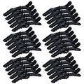 30 Pieces Professional Plastic Alligator Hair Clips for Hair Salon Styling Sectioning Duckbill Hair Clips Barrettes Pins Accessories for Men Women Girls Teens (Black)