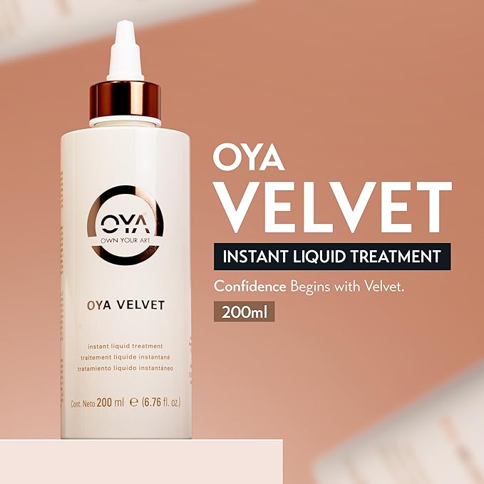 OYA - Velvet Instant Hair Conditioner for Women - Deep Hydrating Treatment for Dry, Damaged, Curly, Color Treated Hair - Moisturizing Keratin Repair for Healthy, Soft, Smooth Hair - 200ml/6.76oz
