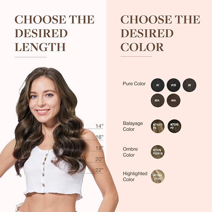 GOO GOO Clip in Hair Extensions Real Human Hair, Remy Human Hair Extensions Clip ins for Women, Natural Human Hair, 24inch 120g 7Pcs, 1B/6/1B Balayage Natural Black to Chestnut Brown