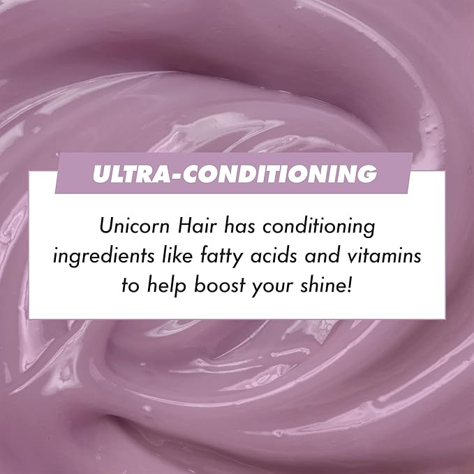 Lime Crime Pastel Colored Unicorn Hair Tint, Oyster (Lavender Grey) - Damage-Free Semi-Permanent Hair Color Conditions & Moisturizes - Temporary Hair Dye Kit Has Sugary Citrus Vanilla Scent - Vegan