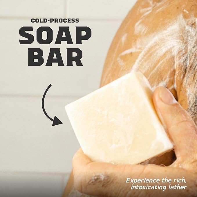 Dr. Squatch Natural Bar Soap for Men Variety Gift Set - Cold Process Soap No Harsh Chemicals - Rainforest Rapids, Coconut Castaway, Fresh Falls, Summer Citrus & Eucalyptus Greek Yogurt (5 oz, 5-Pack)