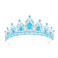 Princess Tiara and Crown for Women Wedding Tiaras for Bridal girls Tiaras and Crystal Crowns Rhinestone Headband Metal Hair Accessories for Costume Birthday Party Prom Gifts