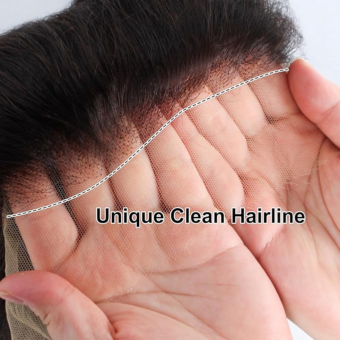 MEIMEI SKINLIKE Real HD Lace Wig Loose Deep Wave Lace Front Wigs Human Hair Pre Plucked Bleached Knots 200% Density Ultra-thin Invisible HD Lace 13x4 Loose Wave Wigs Human Hair for Women