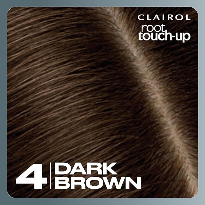 Clairol Nice'n Easy Permanent Hair Dye, Dark Brown, Pack of 5 (4 Pack + Root Touch-Up 2 Pack)