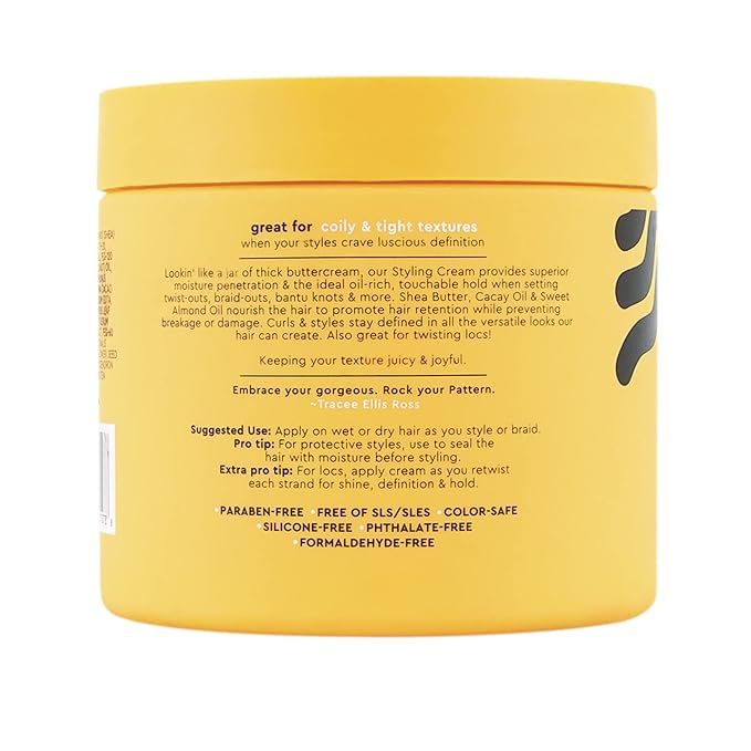 PATTERN Beauty by Tracee Ellis Ross Styling Cream 15 fl oz - Hold & Definition for Curly Hair 3b-4c