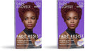 SoftSheen-Carson Dark and Lovely Fade Resist Rich Conditioning Hair Color, Permanent Hair Color, Up To 100 percent Gray Coverage, Brilliant Shine with Argan Oil and Vitamin E, Berry Burgundy