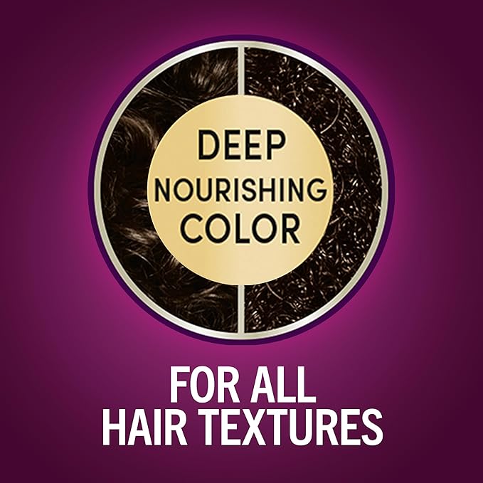 Schwarzkopf Keratin Color, Color & Moisture Permanent Hair Color Cream, 4.2 Dark Brown