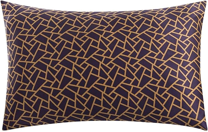 SLPBABY Silk Pillowcase for Hair and Skin with Hidden Zipper Print (Standard(20''x26''), Pattern26)