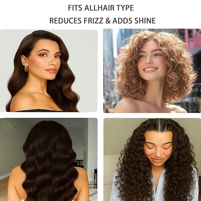 Curl Defining Brush, Vented Curly Hair Brush for Effortlessly Detangling Shaping and Styling, Candy Brush for Wet or Dry Hair Types for Women and Girl, Defining with Side Gear, Reduces Frizz (Black)