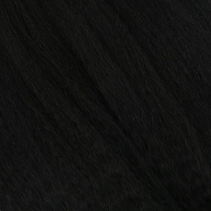 YoungSee Micro Beads Hair Extensions Human Hair Kinky Straight 22 Inch Black Microbead Hair Extensions Human Hair Black 50g Beaded Hair Extension Yaki 50s Invisible Microloop Remy Hair