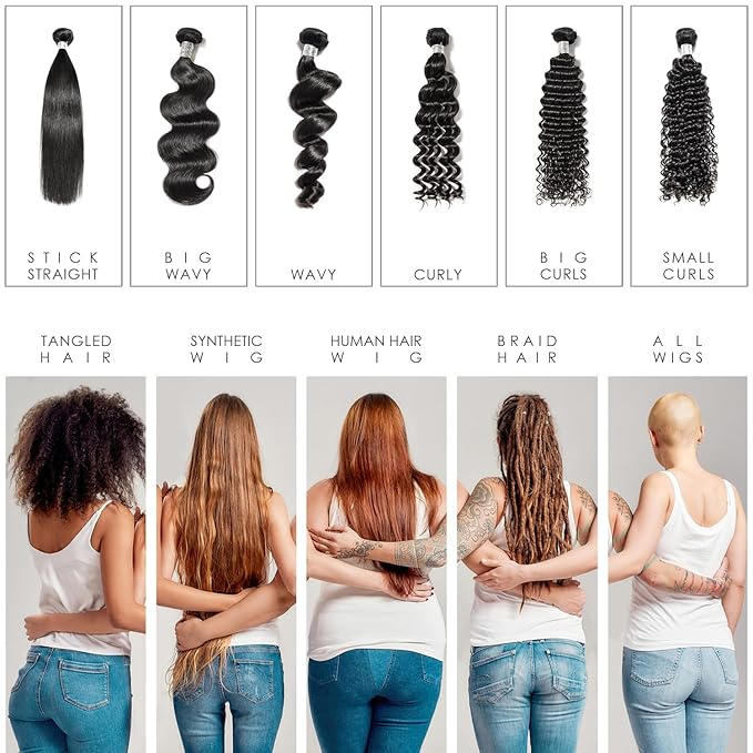 Awesome Synthetic Wig Leave in Conditioner Spray, pH6, Professional Wig Care Solution, Moisturizes & Replenishes, 7 fl oz (1 set of 2)