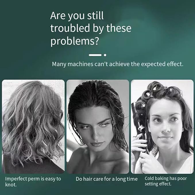 Nano Hair Steamer Machine 1200W-Professional Salon Hair Steamer with Evaporation Cap, Multifunctional for Hair Care & Coloring 5-in-1
