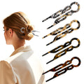 4-Pack Hair Pin, Prestige Hair Pin Elegant Hair Clips for Women,Long Thick Hair Non-Slip + Reusable Storage Case