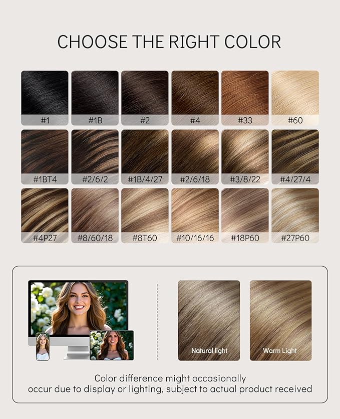 VINBAO 55g Invisi Edge Tape in Extensions Real Human Hair Balayage Ash Brown and Blonde Mixed with Ash Blonde Injected Tape in Hair Extensions Invisible 20pcs 20inch #8/60/18