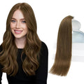 Sunny Hair Human Hair Tape in Extensions, Cool Brown Tape in Hair Extensions Human Hair 18 inch Straight Remy Tape in Human Hair Extensions 20Pcs 50g