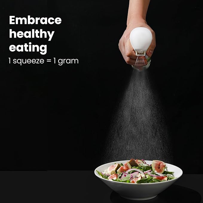 Mistifi oil spray PET bottle 200ml Upgraded Version.Fine Mist Spray Bottle for Air Fryer, Olive Oil, Avocado Oil, Healthy Nonstick Frying, Commercial & Home Kitchen Use (PS601　1Pc)