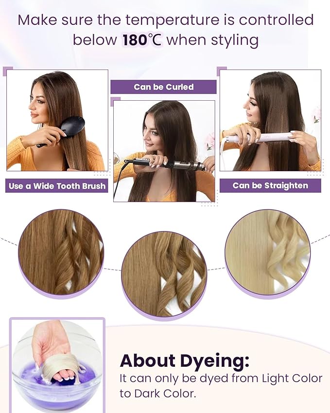 LaaVoo Tape in Extensions Human Hair Auburn Brown Hair Extensions Tape in Seamless Tape on Hair Extension Soft Hair 16inch 40pcs 100g