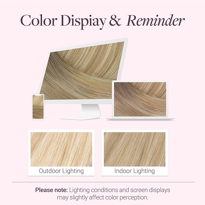 GOO GOO Clip in Hair Extensions Real Human Hair, Remy Human Hair Extensions Clip ins for Women, Natural Human Hair, 14inch 120g 7 Pcs, #9/18J/60 Chocolate Brown to Champagne Blonde Balayage