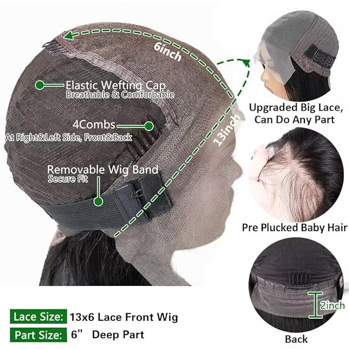 32 Inch Balayage Highlight Lace Front Wig Human Hair FB/27 Body Wave Lace Front Wigs Human Hair 13x6 HD Lace Glueless Wig for Black Women 180% Density Honey Blonde Balayage Wig Human Hair