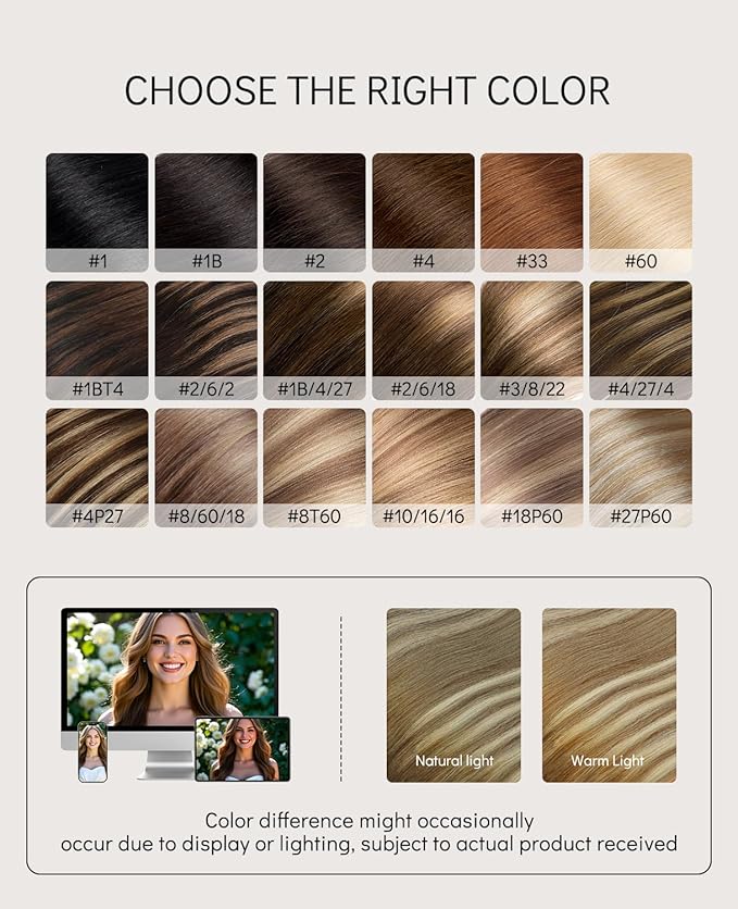 VINBAO Invisi Edge Tape in Hair Extensions Balayage Ombre Walnut Brown to Ash Brown and Blonde 45g 20pcs Injection Tape in Human Hair Extensions Invisible 16inch #3/8/22
