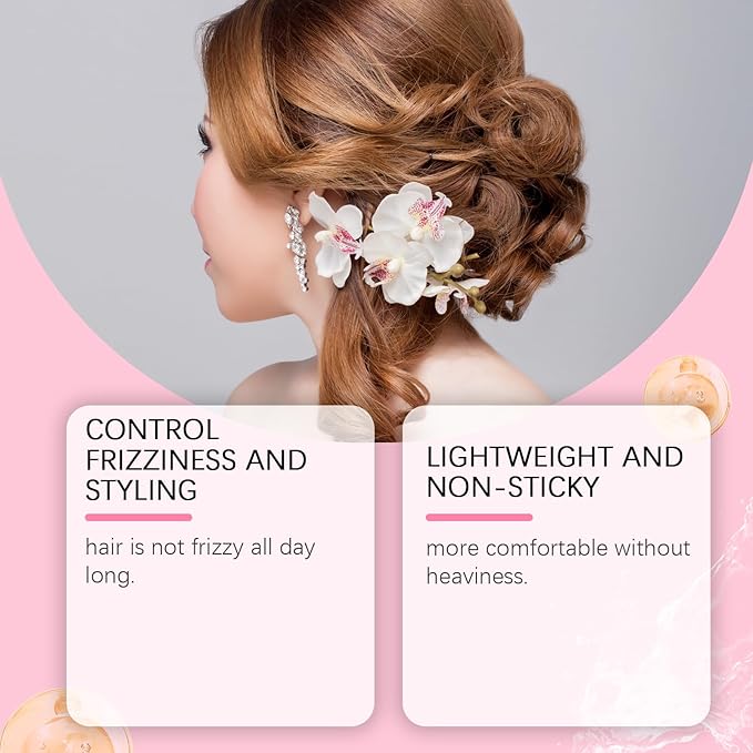 3-In-1 Hair Cactus Fruit Styling Cream & Hair Taming Wand– Hair Care Styling Cream,Tame Flyaways,Style Edges,Natural Shine,Light and Non-Greasy ﻿ (2 PCS)