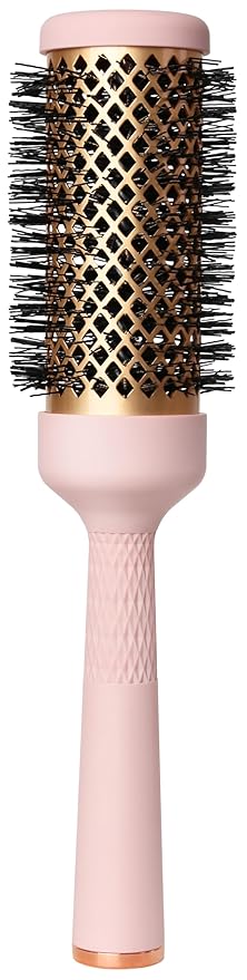 Magic Curling Round Brush (Wavy 1.7 Inch), Non-electronic, Self-Standing Round Quick Styling Brush, Great Blowout, Ceramic Coated/Ionic Thermal Barrel, Blowout Volume, Wave Styler