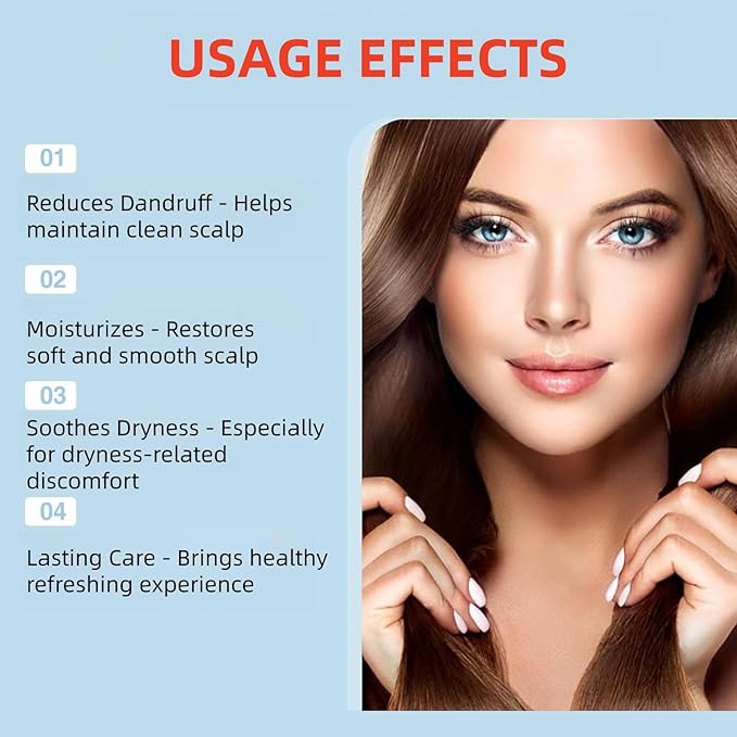 Scalp Soothing Cream for Seborrheic Dermatitis & Psoriasis Relief - Moisturizing Treatment for Itchy Scalp, Dandruff Control with Natural Herbal Extracts - 100g (1 pcs)