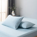 Bella Coterie | Luxury Bamboo Viscose King Size Pillowcase Set | 100% Organically Grown | Ultra Soft | Cooling | 2 Pcs [Coastal Blue]