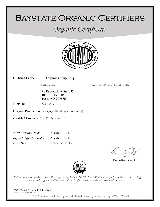 US Organic 100% Pure Yarrow Essential Oil, USDA Certified Organic, Steam Distilled, Achillea Millefolium, Therapeutic Grade, Calming & Soothing, Skin Care & Aromatherapy, Sourced from Bulgaria (5 ml)