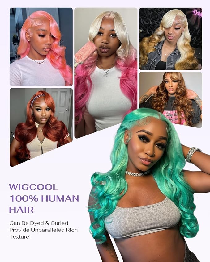 613 13x6 Lace Front Wig Human Hair 180 Density Body Wave Blonde Wig Human Hair 613 HD Lace Frontal Wigs 100% Real Human Hair No Synthetic Blend No Tangle No Shedding Triple Lifespan 3X 24 Inch