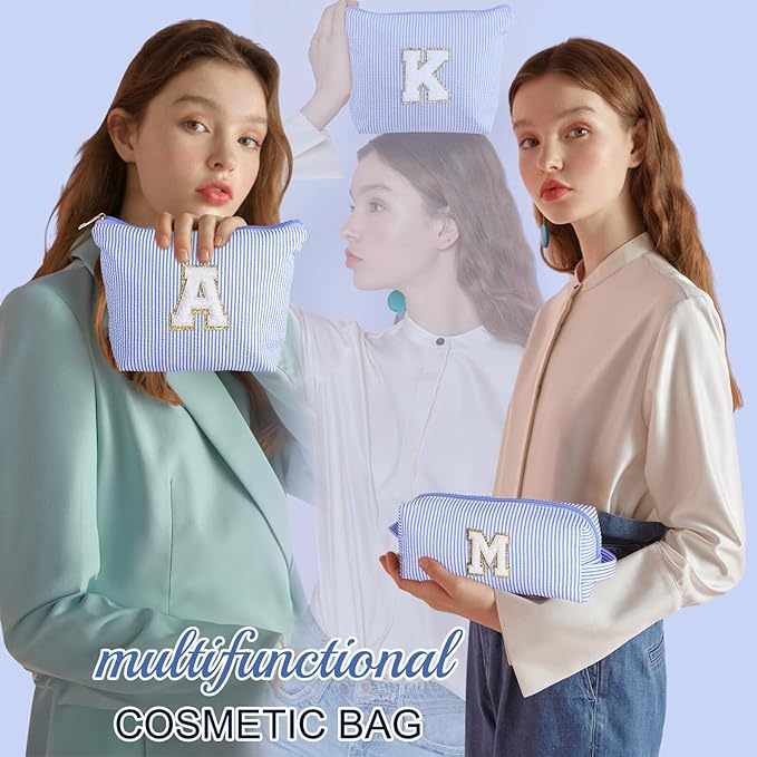 YOOLIFE Christmas Gifts For Teenage Girls Birthday Gift for Girls Makeup Bag Cosmetic Bag Teacher Gifts for 3 4 5 6 7 8 9 10 11 12 13 Year Old Girl Christmas Gift For Women E